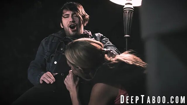 Naughty MILF India Summer gets facialized by young teen