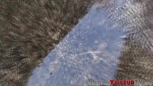 Hidden Cam Captures Japanese Teens' Wild Piss Sessions