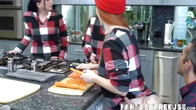 Teen Serena Hill invites her best friend Violet Spice to join her wild step 