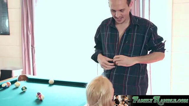 Tattooed blonde teen Marsha May deepthroats and swallows