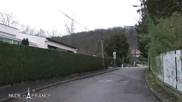 Brunette maid rides and gets a creamy anal pounding