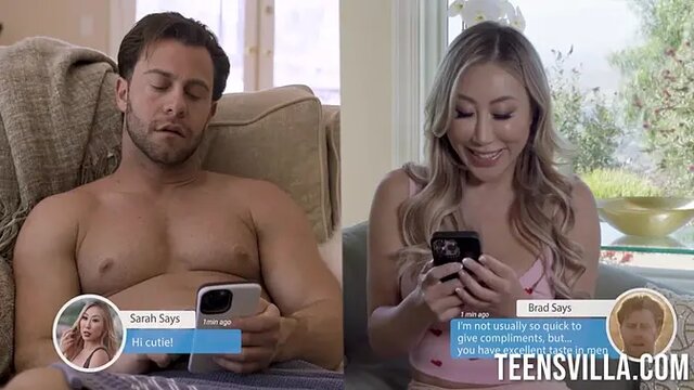 Young teen with large butt gets a intense blowjob and fucked intense in POV