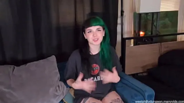 Slutty Goth Girl Gets Fucked