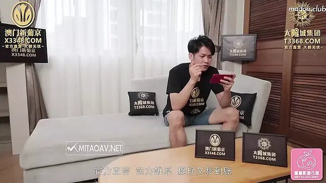 Cuckold husband watches brother fuck his big-titted wife