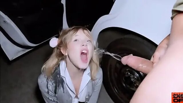 Coco Lovecock - Schoolgirls Mouth Fucked And Peed On In The Street - CoCo Lovelock