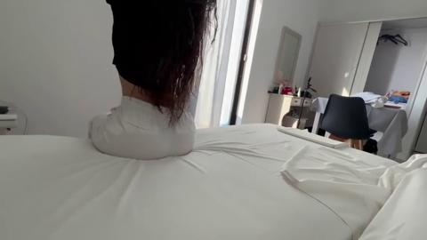 Stepsisht Sleepover in Hotel, Hot Action!