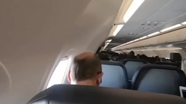 Flight Seat Blowjob