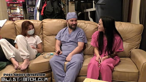 Get nasty with Dr Tampa, blasting Blaire Celeste with a messy, cum-filled frenzy!