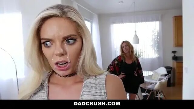 Hot teen Trisha Parks gets fucked by stepdad while stepmom watches