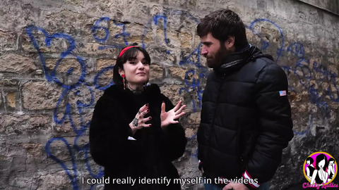Slender chick from Bordeaux enjoys spicy sex