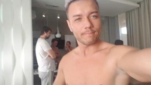 Four Guys Wildly Fuck One Girl Everywhere
