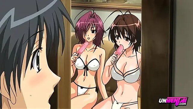 Spied step sister caught jerking off with a huge toy