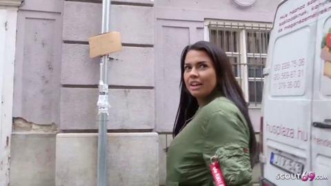 GERMANY TEEN CHLOE FLirts at Casting for Big Tits Action