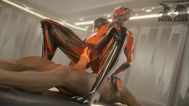 Niki3D Anime Mix - Sultry slut takes a big cock in 3D hentai