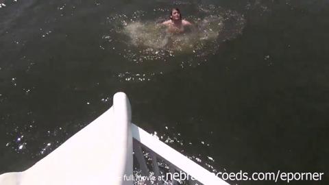 Blazing Aussie honeys sizzle in their birthday suits at Ozark booty beach