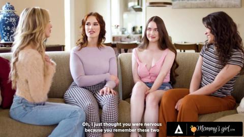 Hazel Moore's Virgin Lesbian Encounters with MOMMY, MILFs & Babysitters