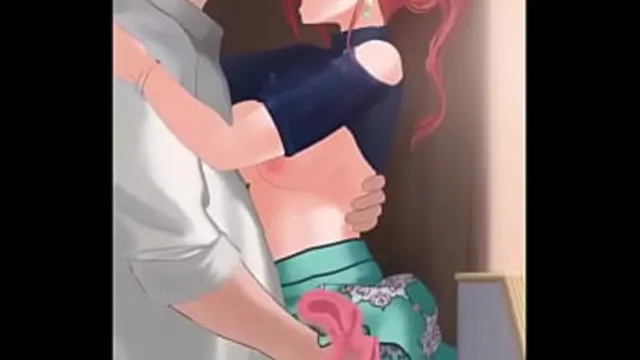Scorching Redhead Gobbles Cum - Throbbing 3D Animation