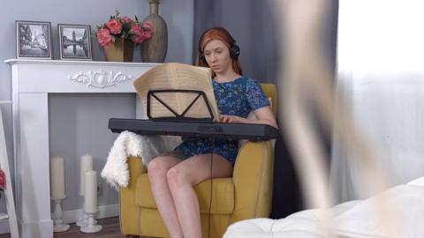 Teen red-head's filthy tunes get disected