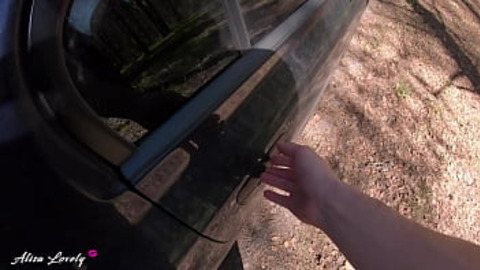 Hot Beauty Fucks Doggystyle, Sucks Cock🌭 & Rides Hard Dick🌭 In The Car
