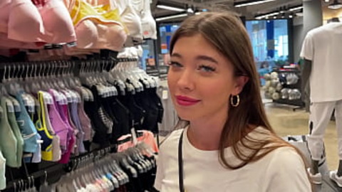 Store Sucked: Guy Gagged In Public